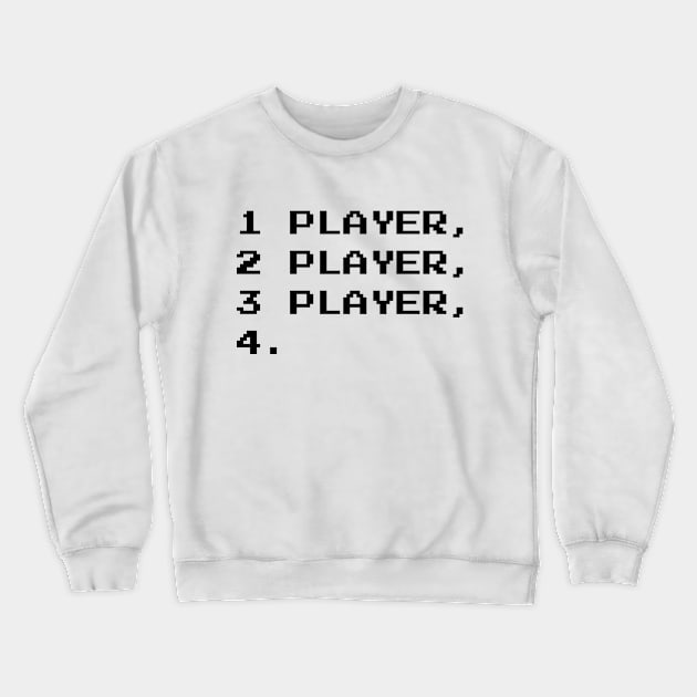 MULTIPLAYER Crewneck Sweatshirt by tinybiscuits